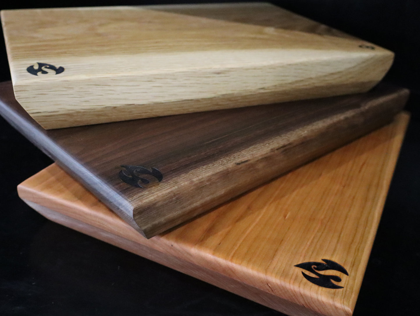 Solid Wood SPO Cutting or Serving Boards - Cherry, Walnut, or White Oak