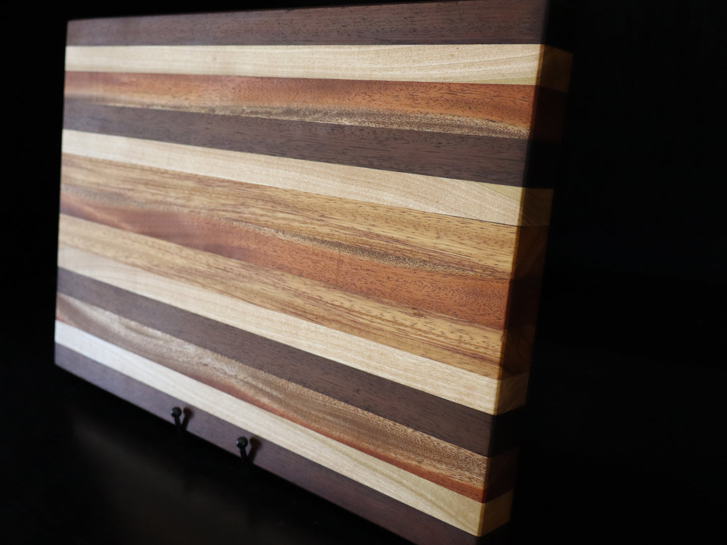 Walnut/Maple/Mahogany/Vanilla Wood Cutting Board w/ Juice Groove