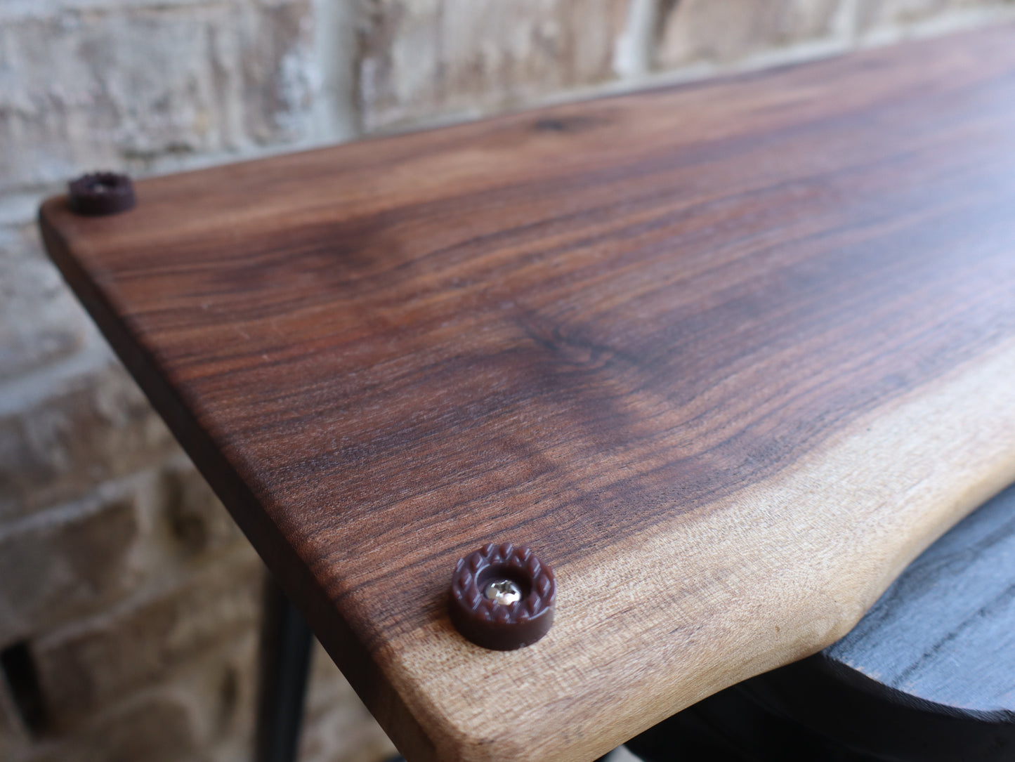 Walnut Live Edge Serving Board