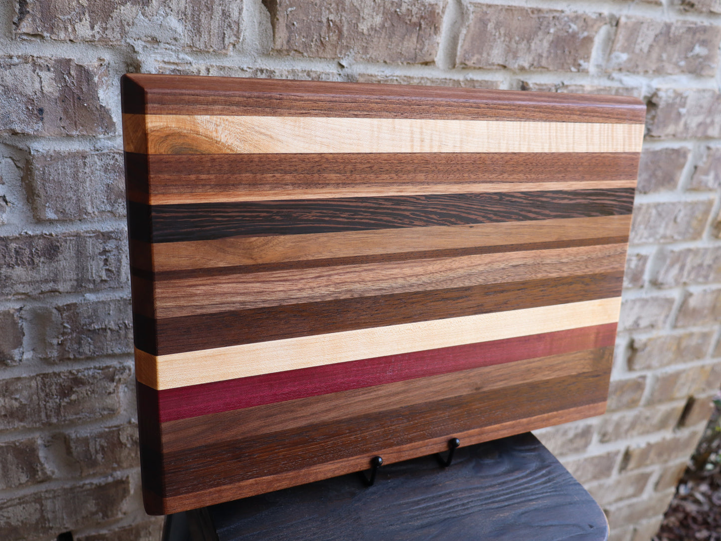 Multi Hardwood Edge Grain Cutting Board