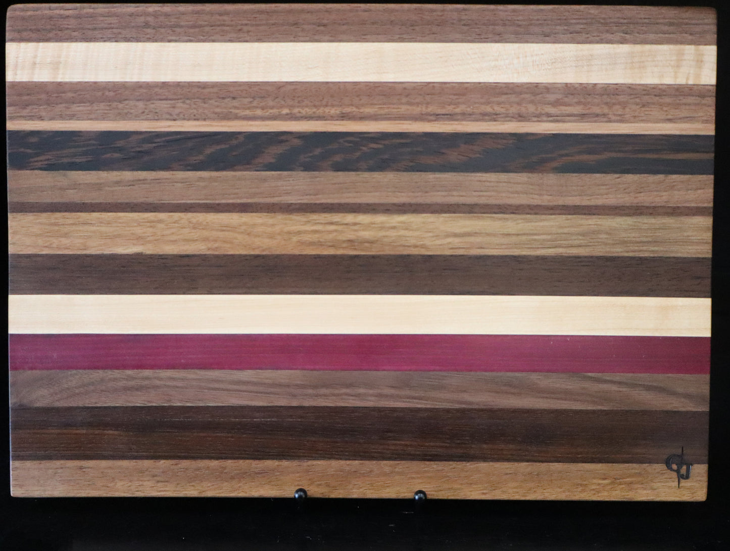 Multi Hardwood Edge Grain Cutting Board