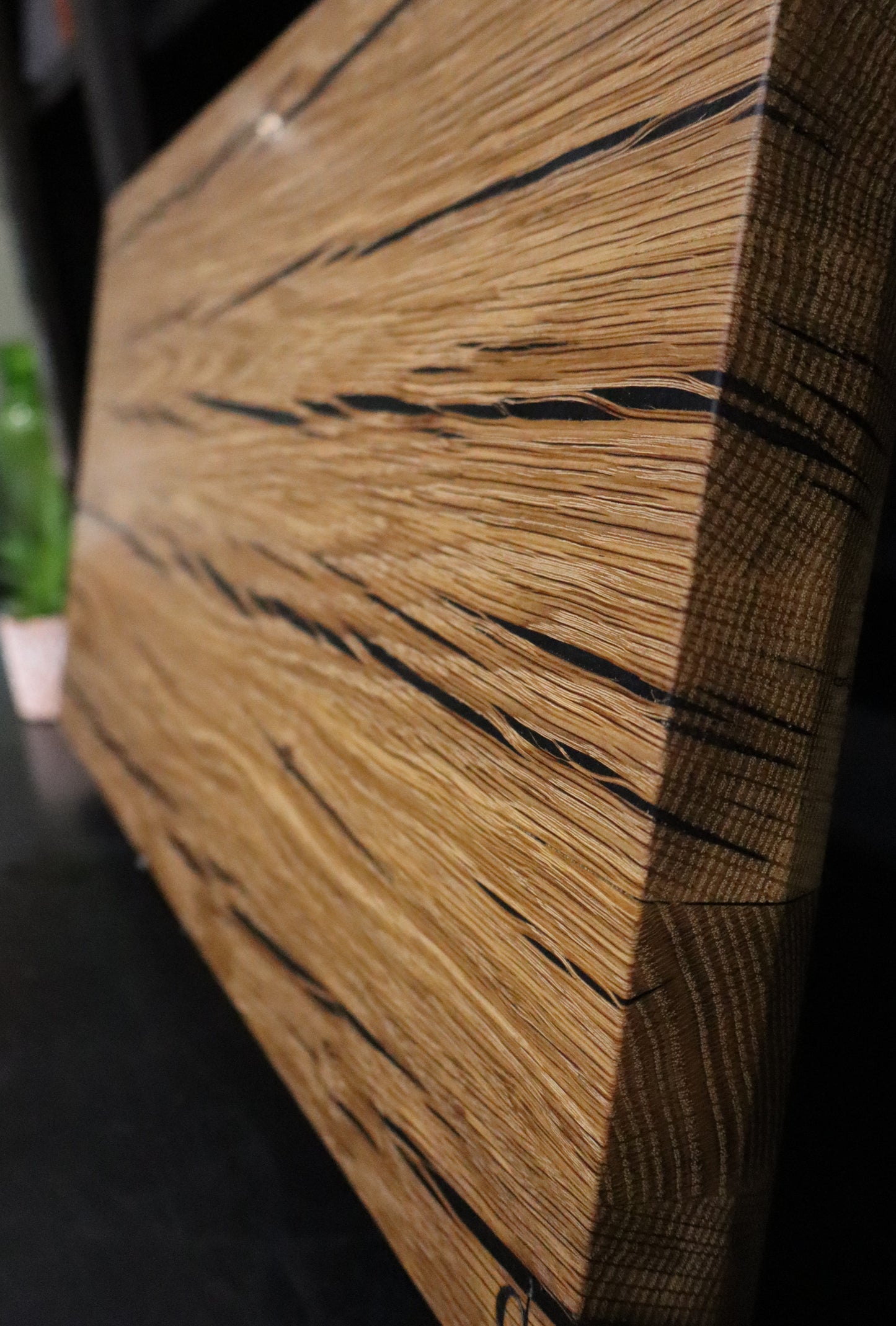 White Oak Serving Board with Epoxy Resin