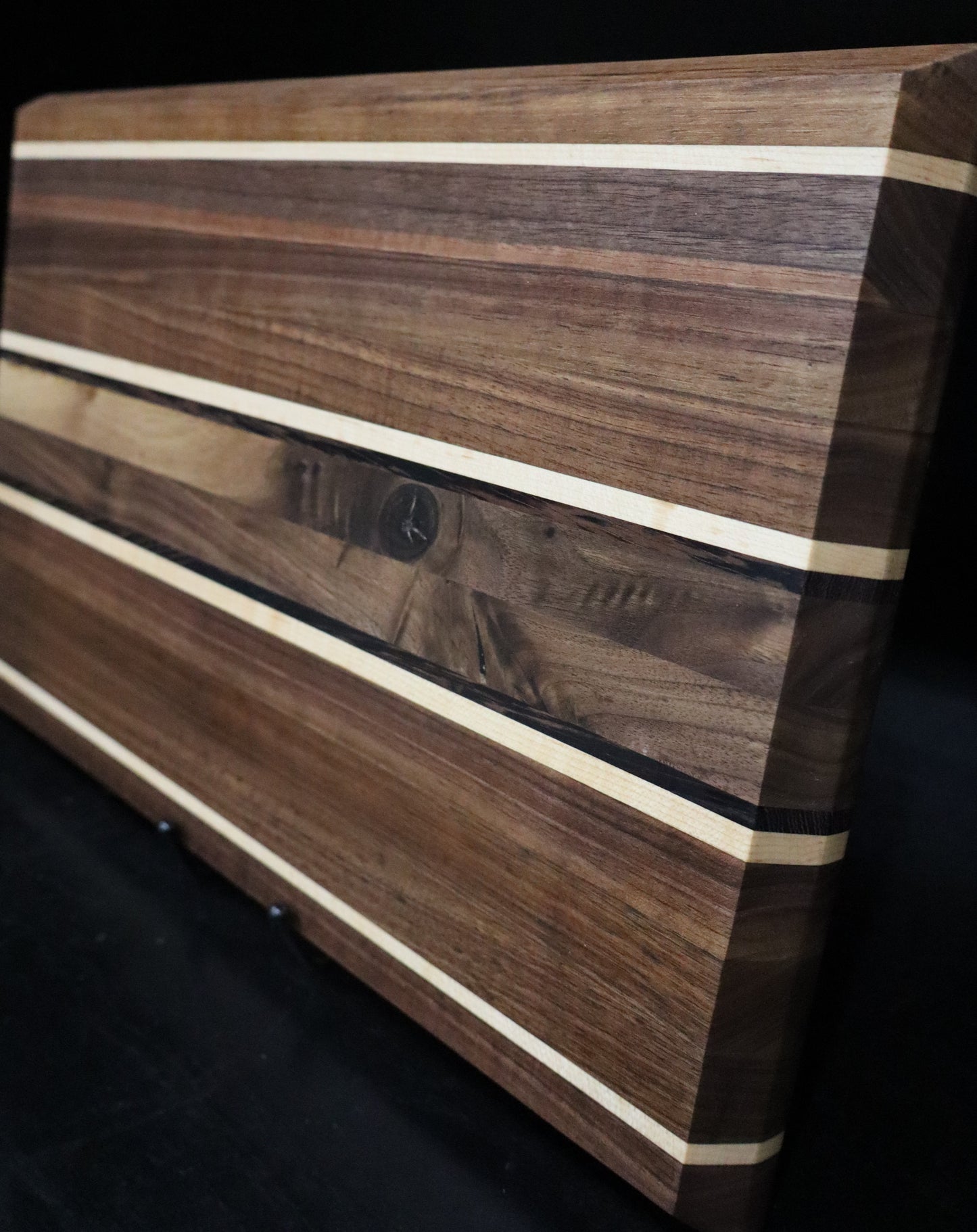 Walnut and Maple Cutting Board
