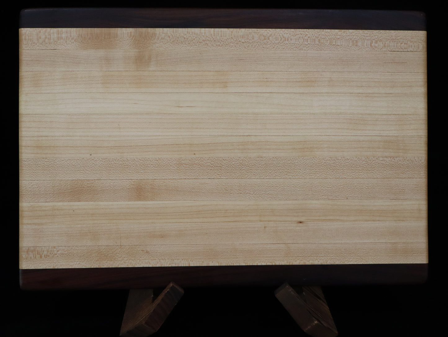 Maple/Rosewood Cutting Board with Juice Groove