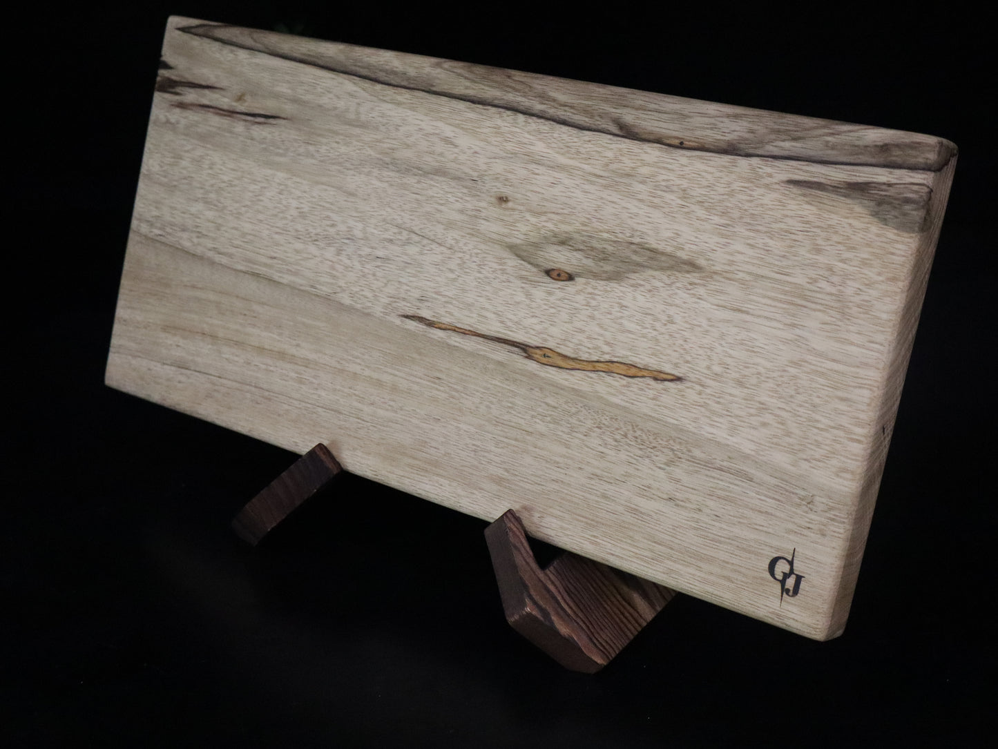 Black Limba Cheese Board w/ Feet