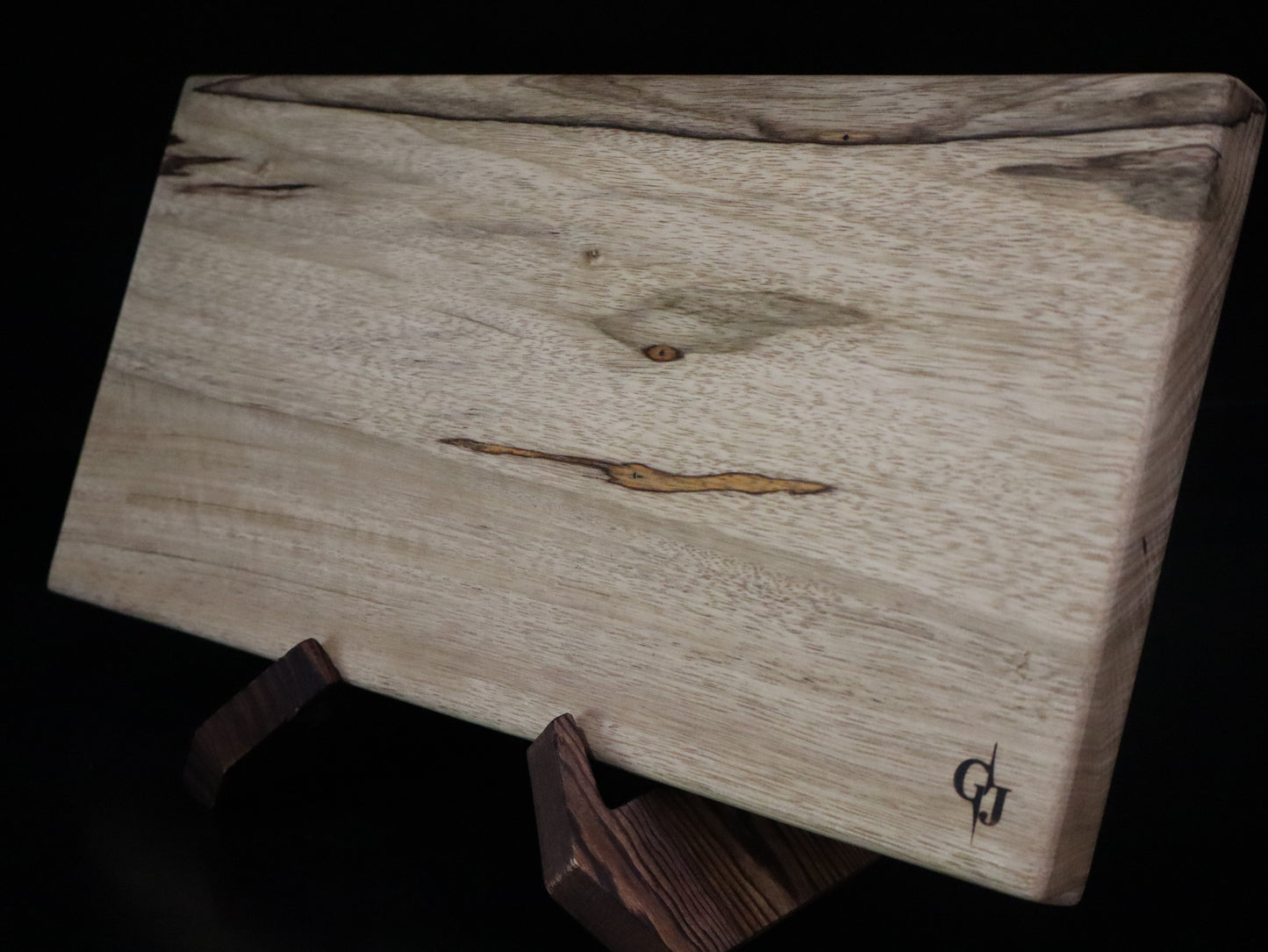 Black Limba Cheese Board w/ Feet