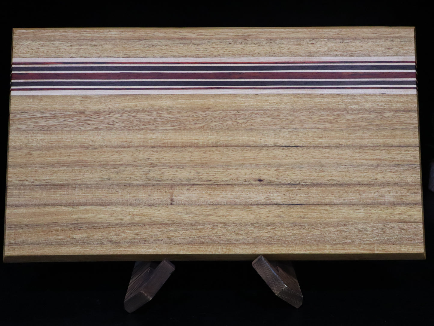 Brazilian Oak, Wenge, Maple, Padauk Edge Grain Cutting Board
