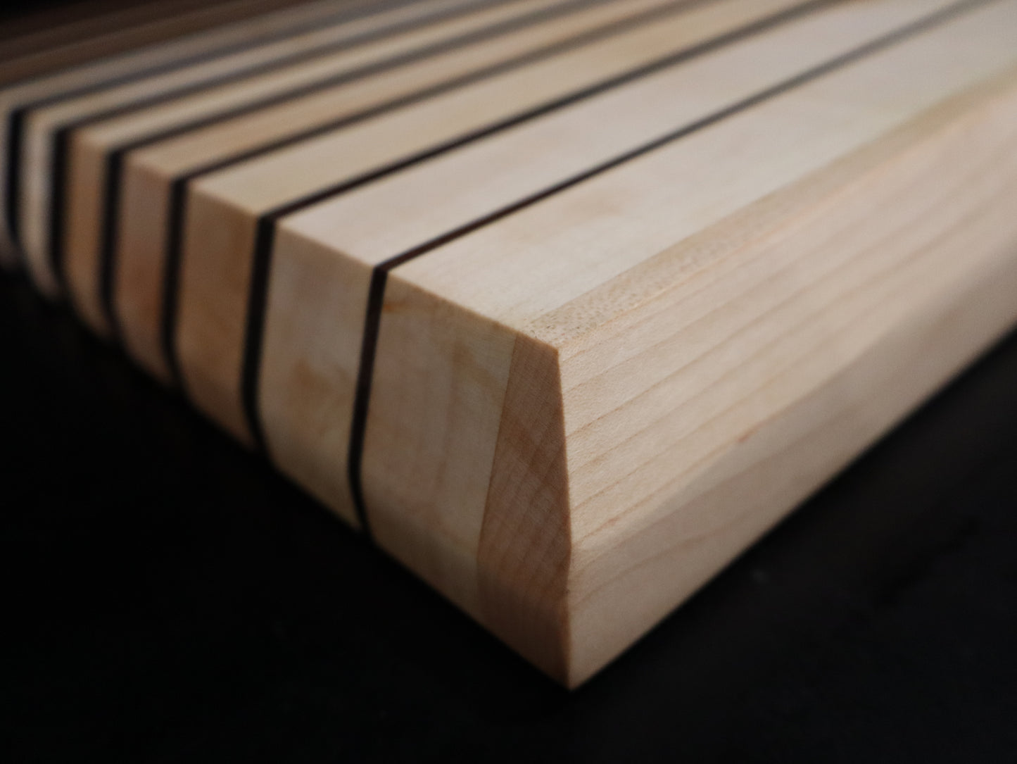 Maple and Walnut Ombre Large Cutting Board