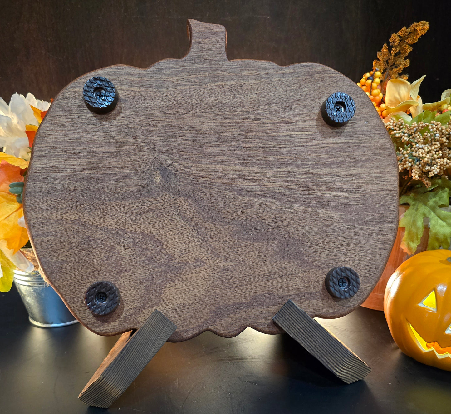 Mahogany Pumpkin-shaped Cheese Board
