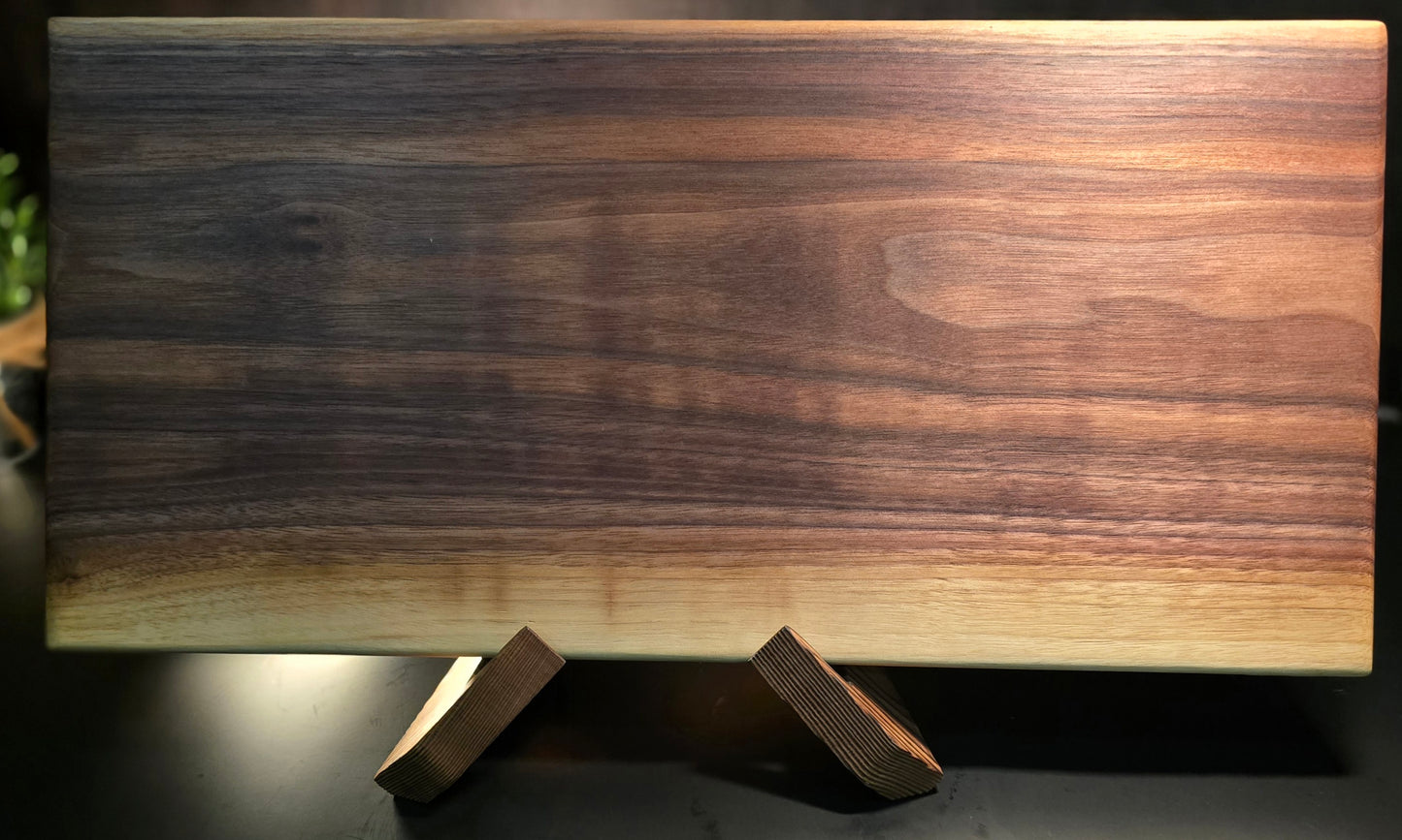 Walnut Cheese board with handles