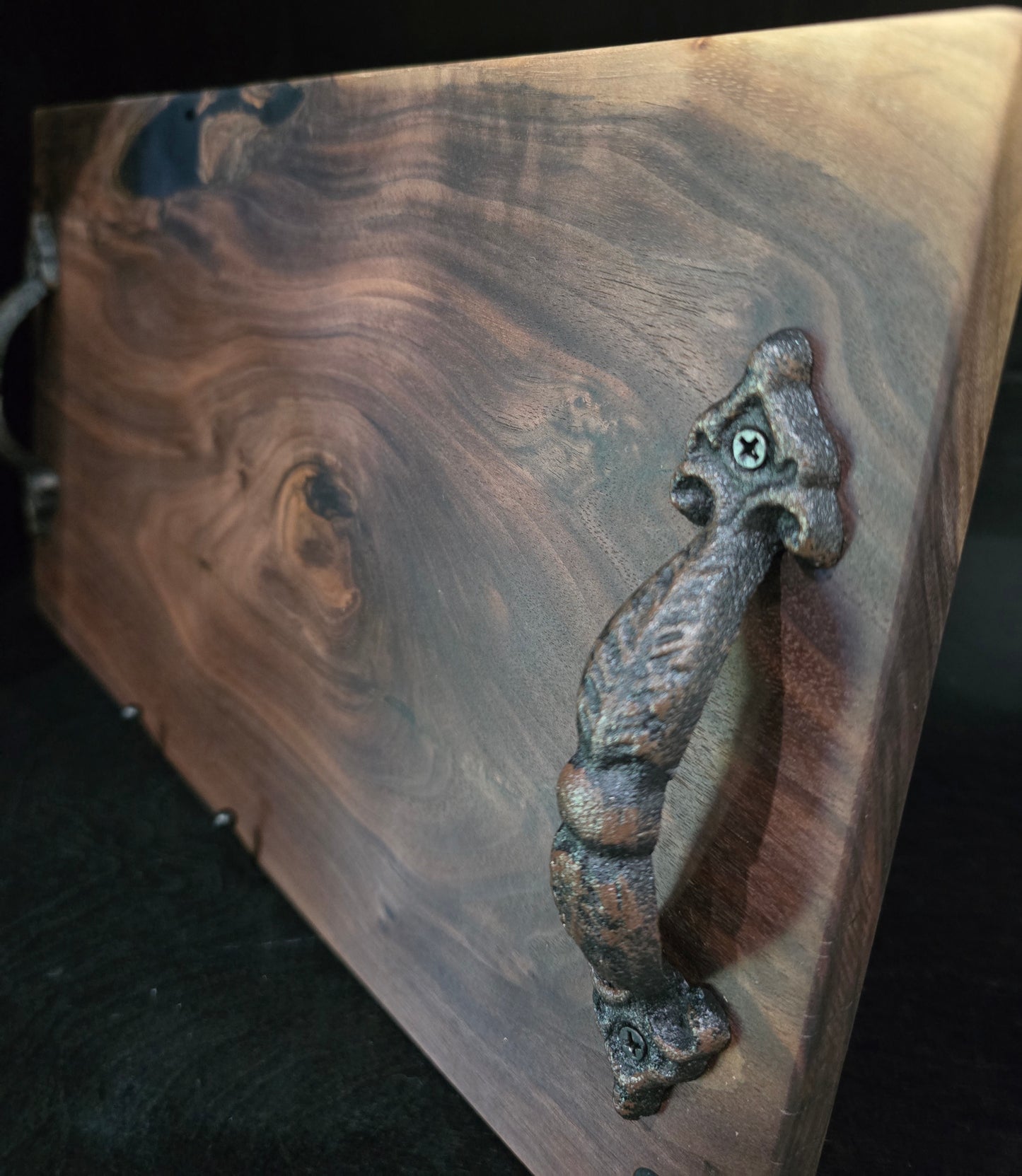Walnut Serving Board with Handles