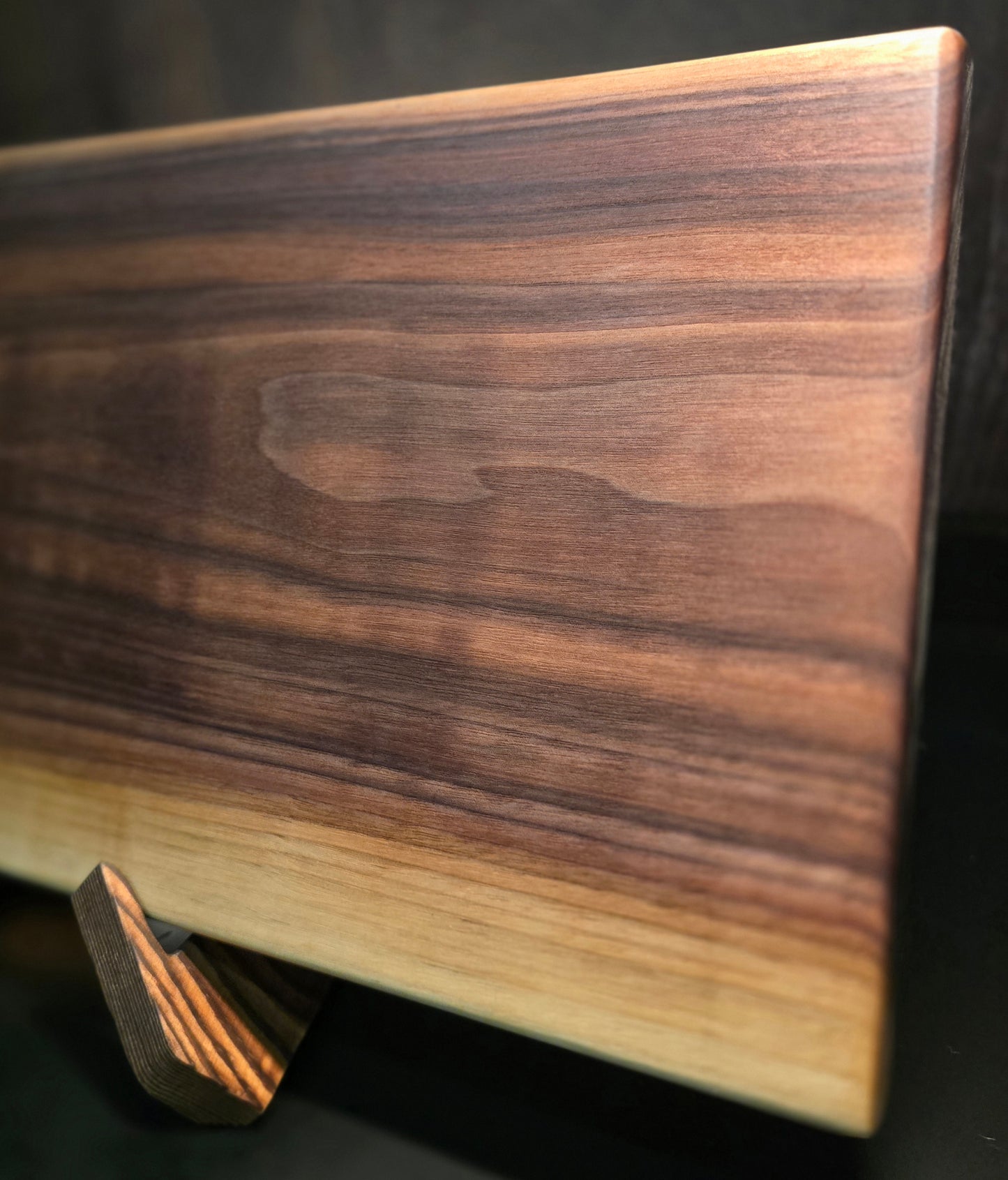 Walnut Cheese board with handles