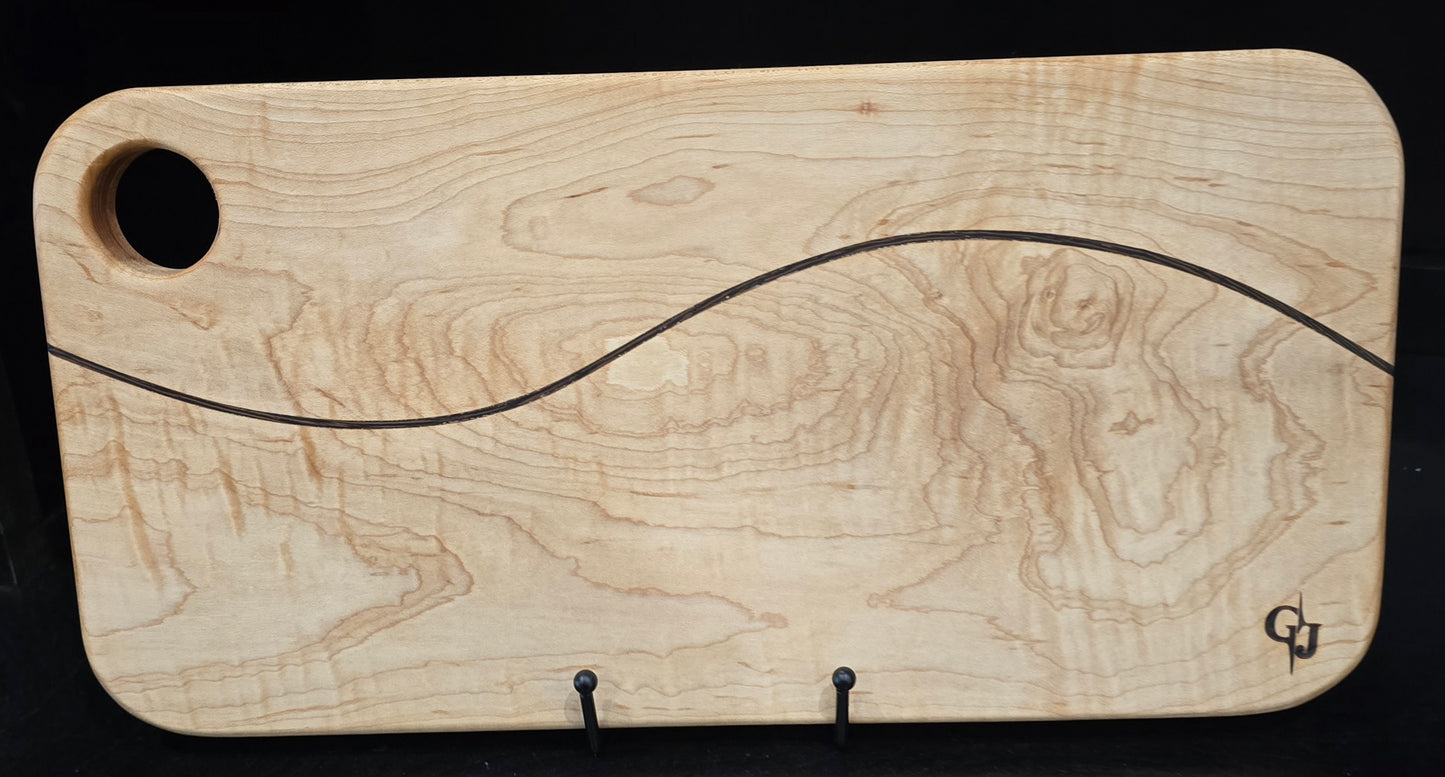 Curly Maple Serving Board