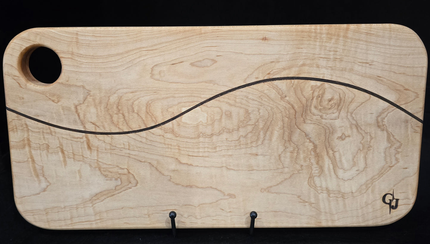 Curly Maple Serving Board