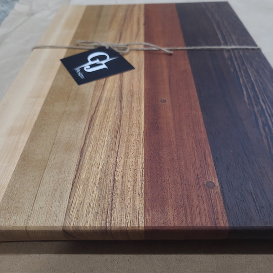 Multi-Hardwood Cutting Board