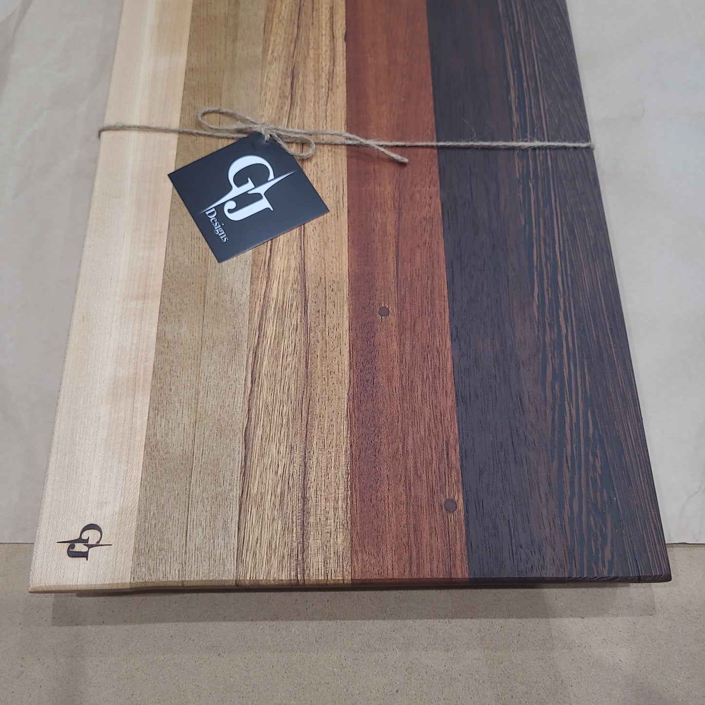 Multi-Hardwood Cutting Board