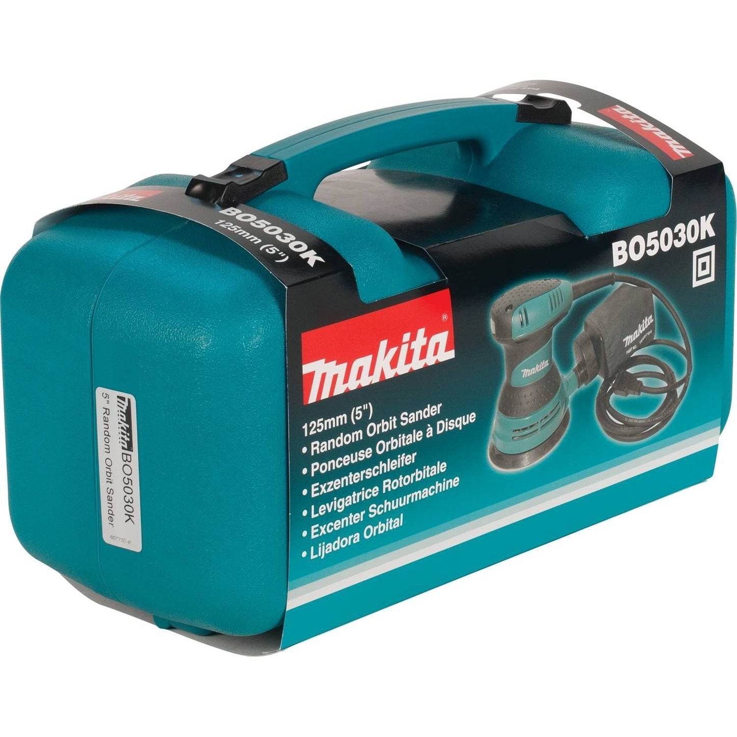 Makita BO5030K 5" Random Orbit Sander, with Tool Case