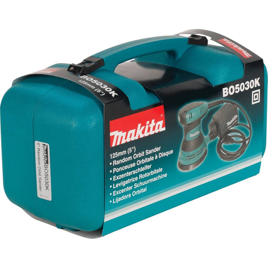 Makita BO5030K 5" Random Orbit Sander, with Tool Case