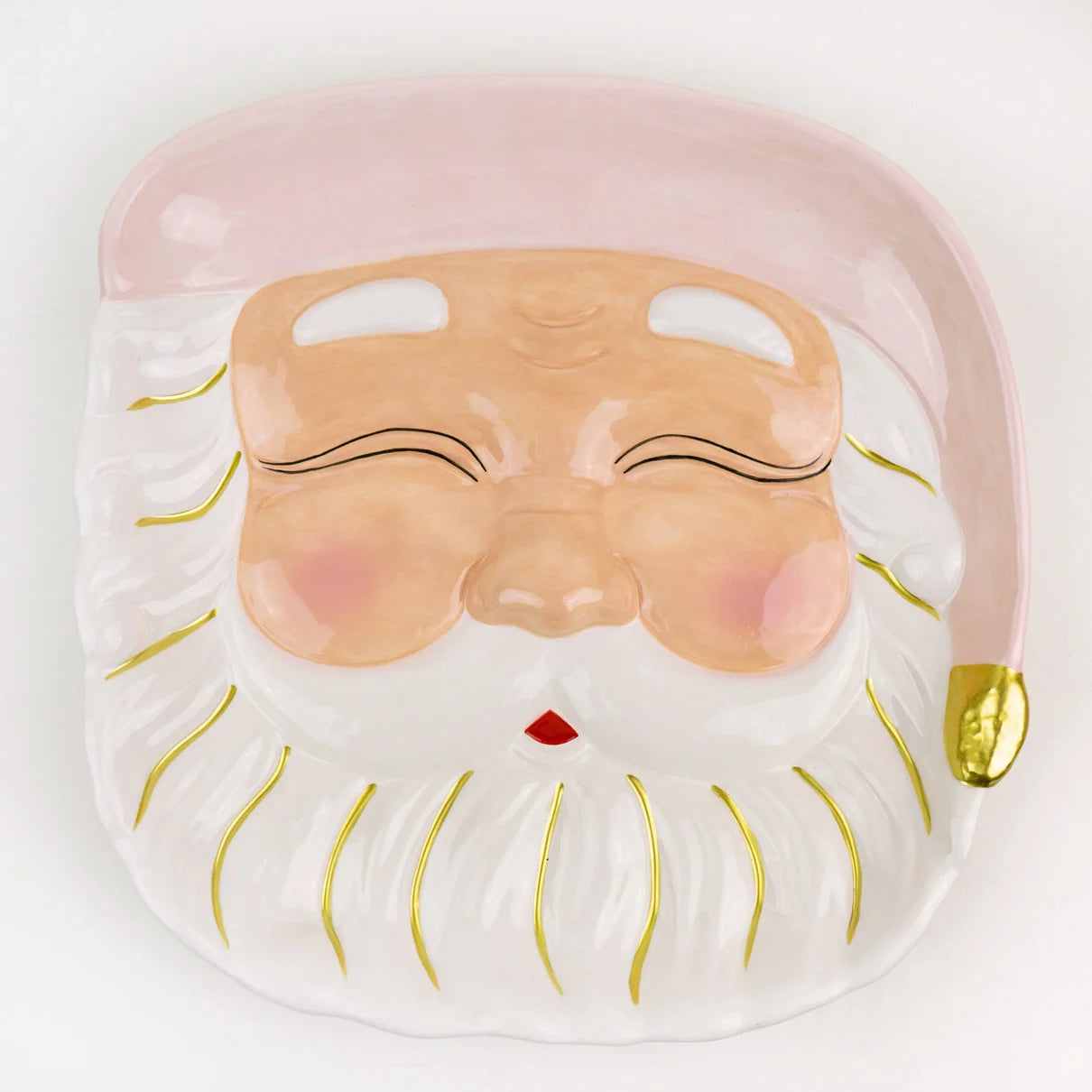 PINK SANTA PLATTER