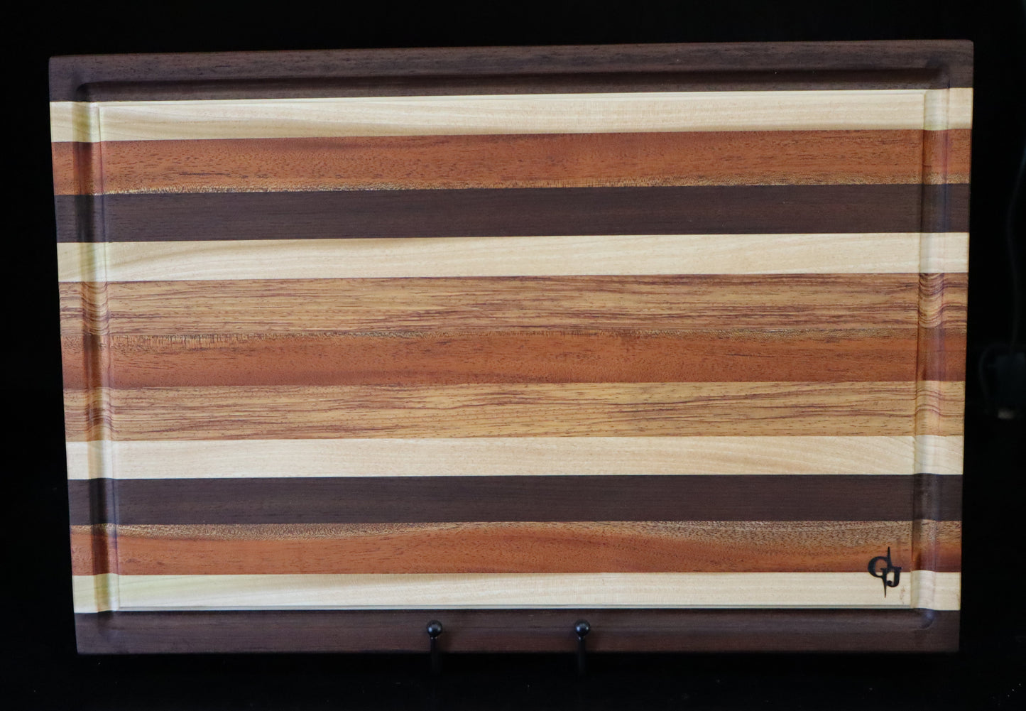 Walnut/Maple/Mahogany/Vanilla Wood Cutting Board w/ Juice Groove