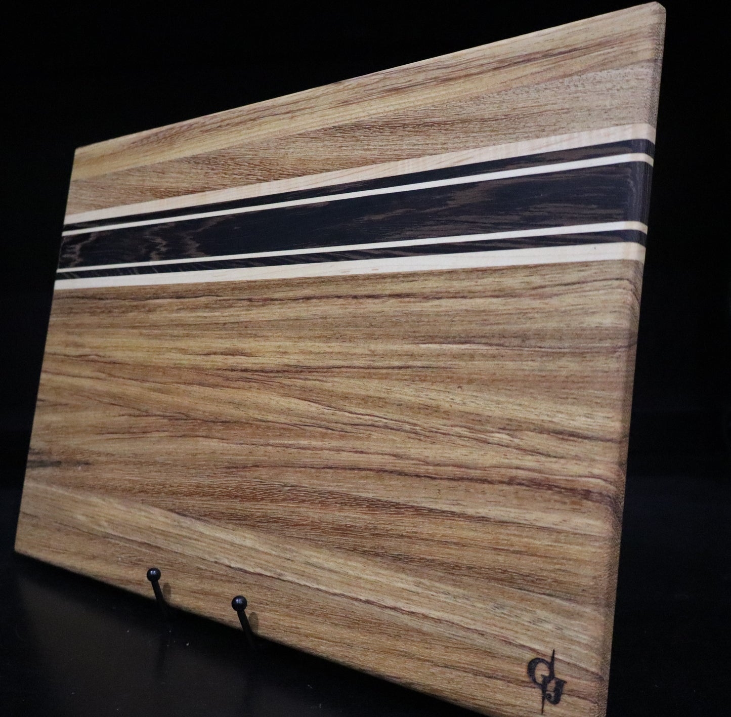 Brazilian Oak, Maple, Wenge Cutting Board