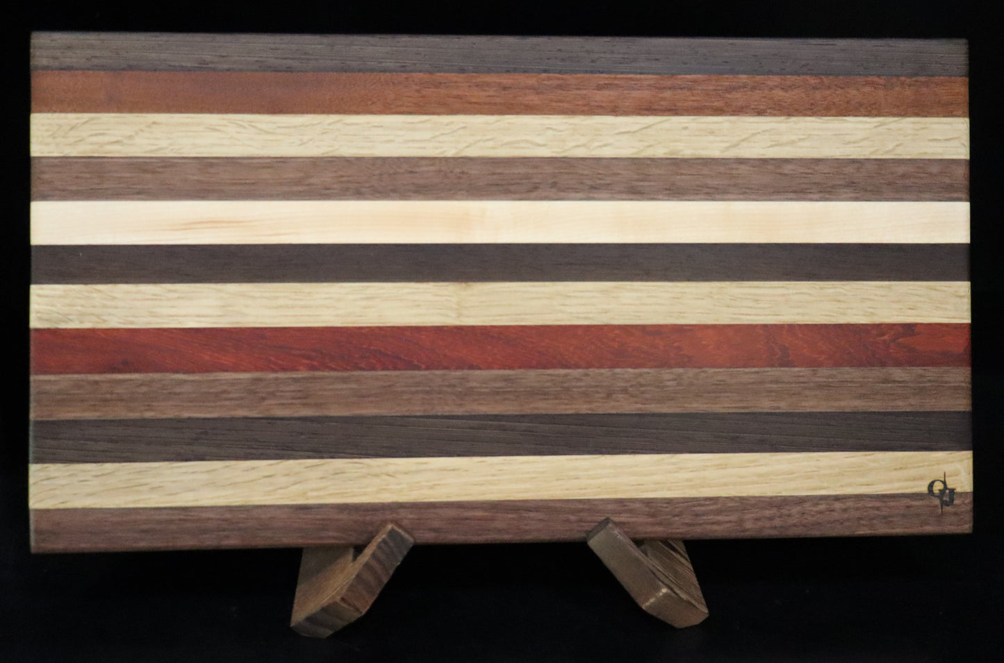 Multi Hardwood Edge Grain Cutting Board