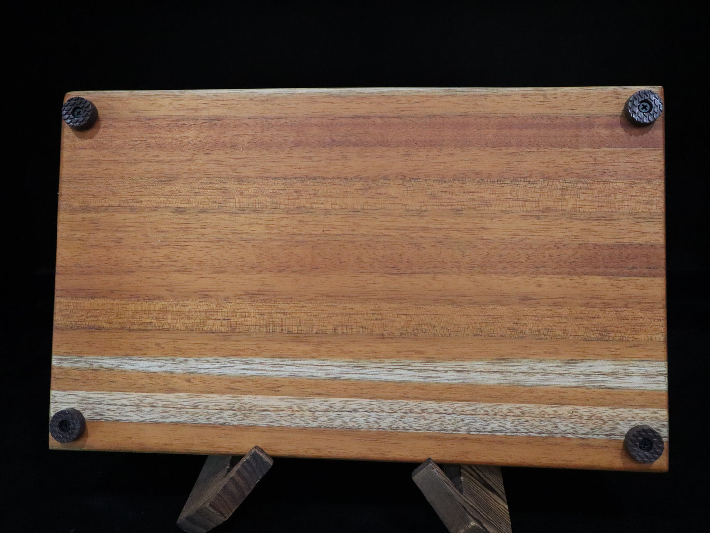 Mahogany Edge Grain Cutting Board with Juice Groove