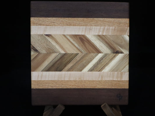 Oak, Maple, Walnut, Acacia Small Edge Grain Chopping Board