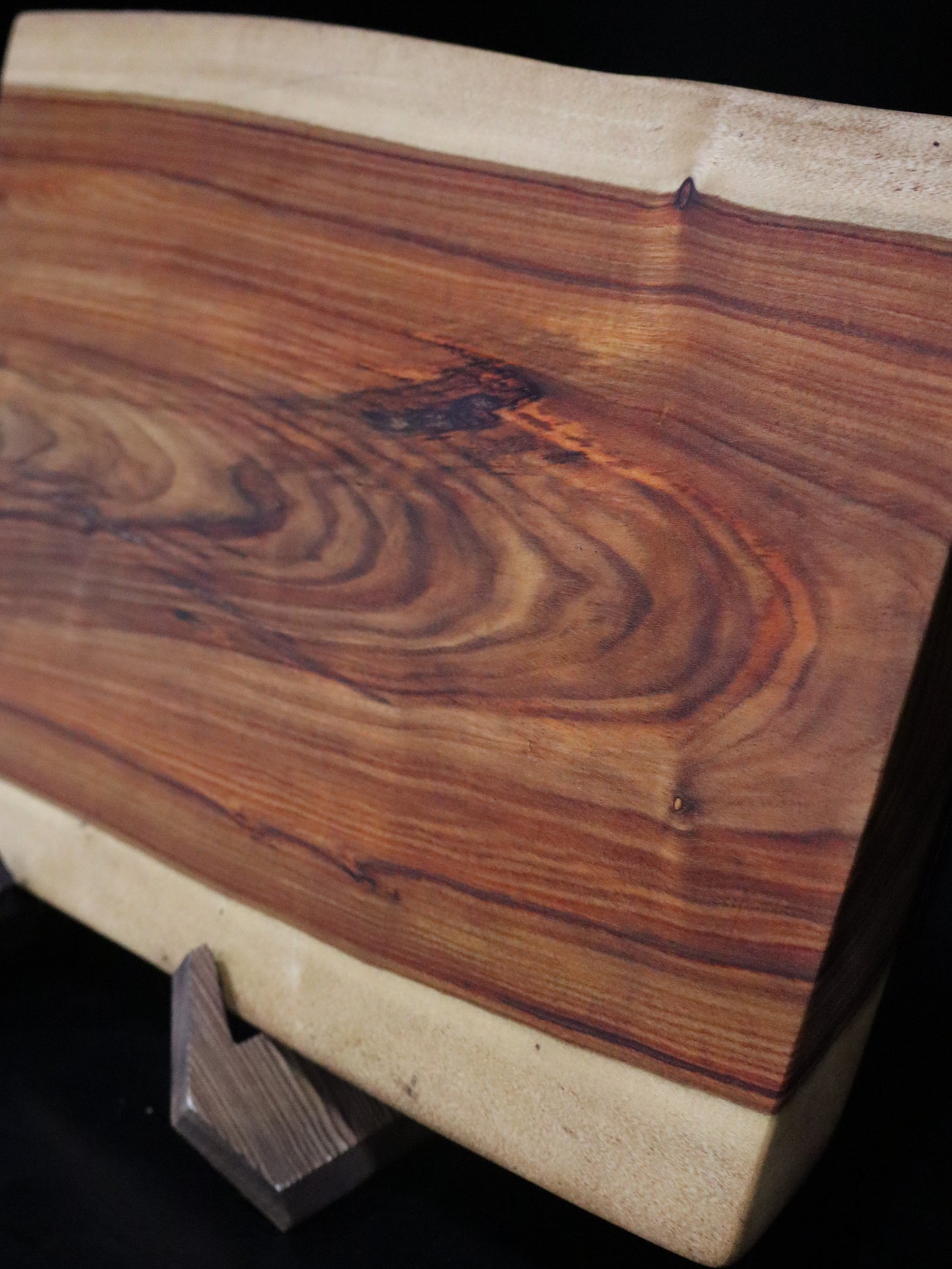 Canary Wood Buffet Board with Handles