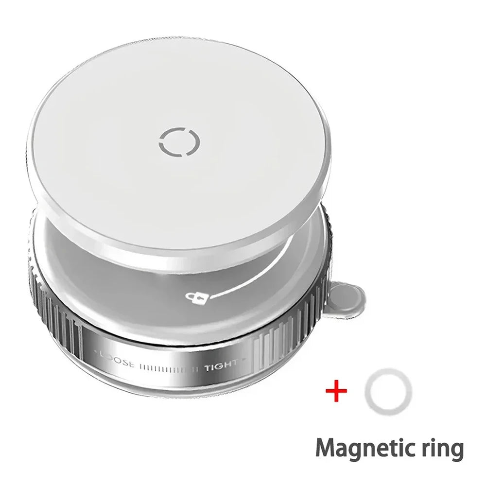 Universal Strong Magnetic Phone Holder 360° Adjustable Foldable Design Vacuum Car Mount For Cell Phone For iphone Live Streaming