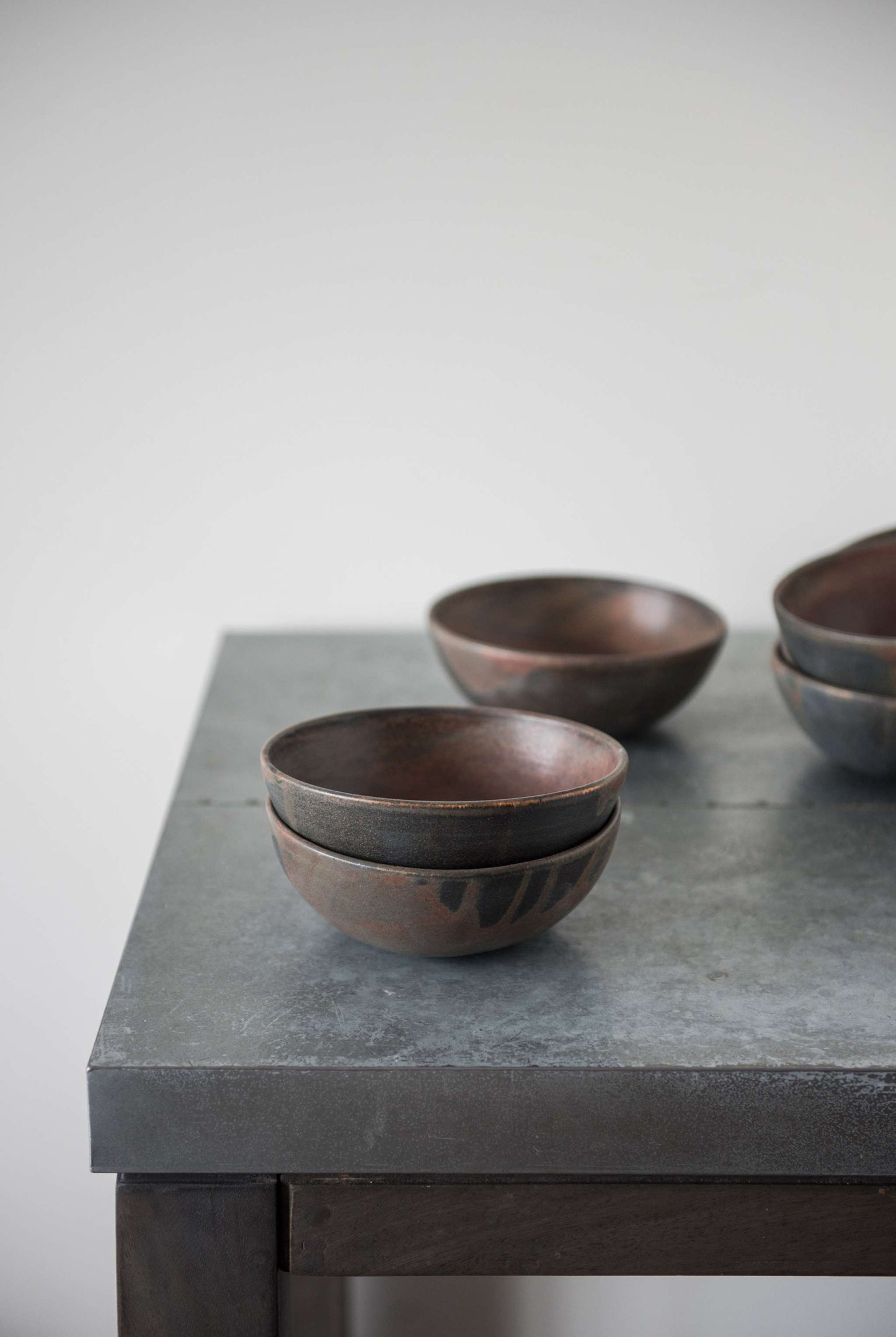 Rust Stoneware Soup Bowl