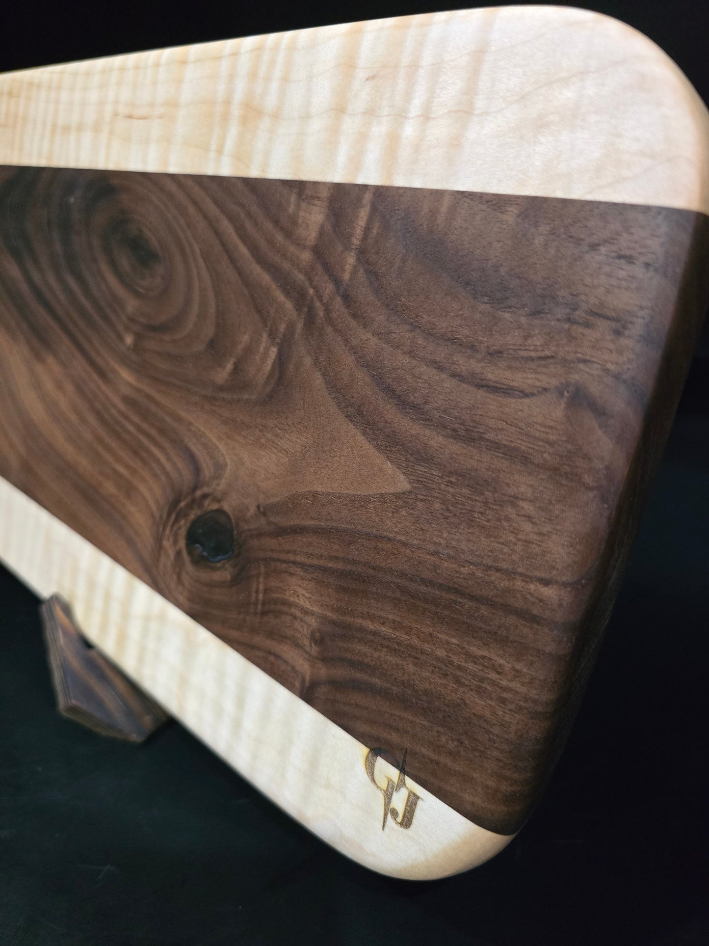 Walnut and Maple Serving Board