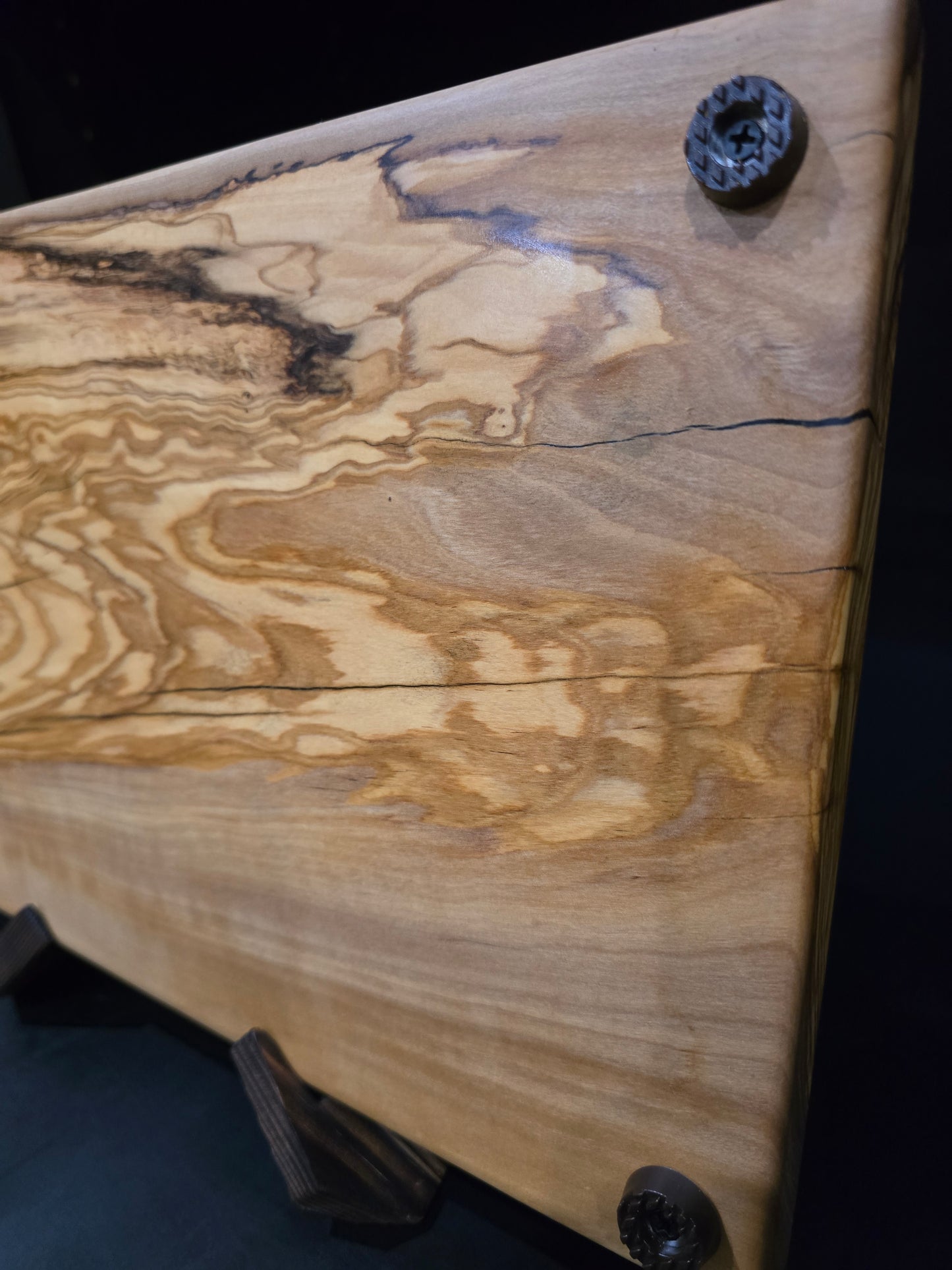Olive wood serving board