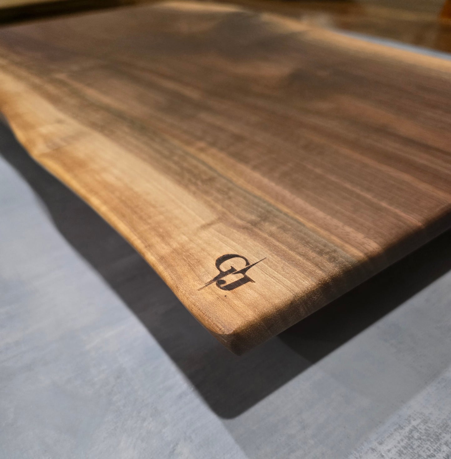 Walnut Live Edge Serving Board