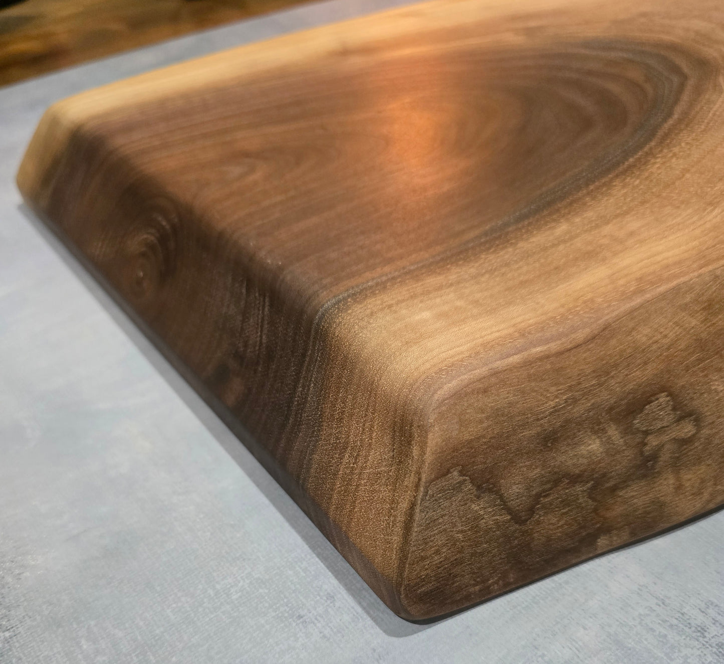 Walnut Live Edge Serving Board