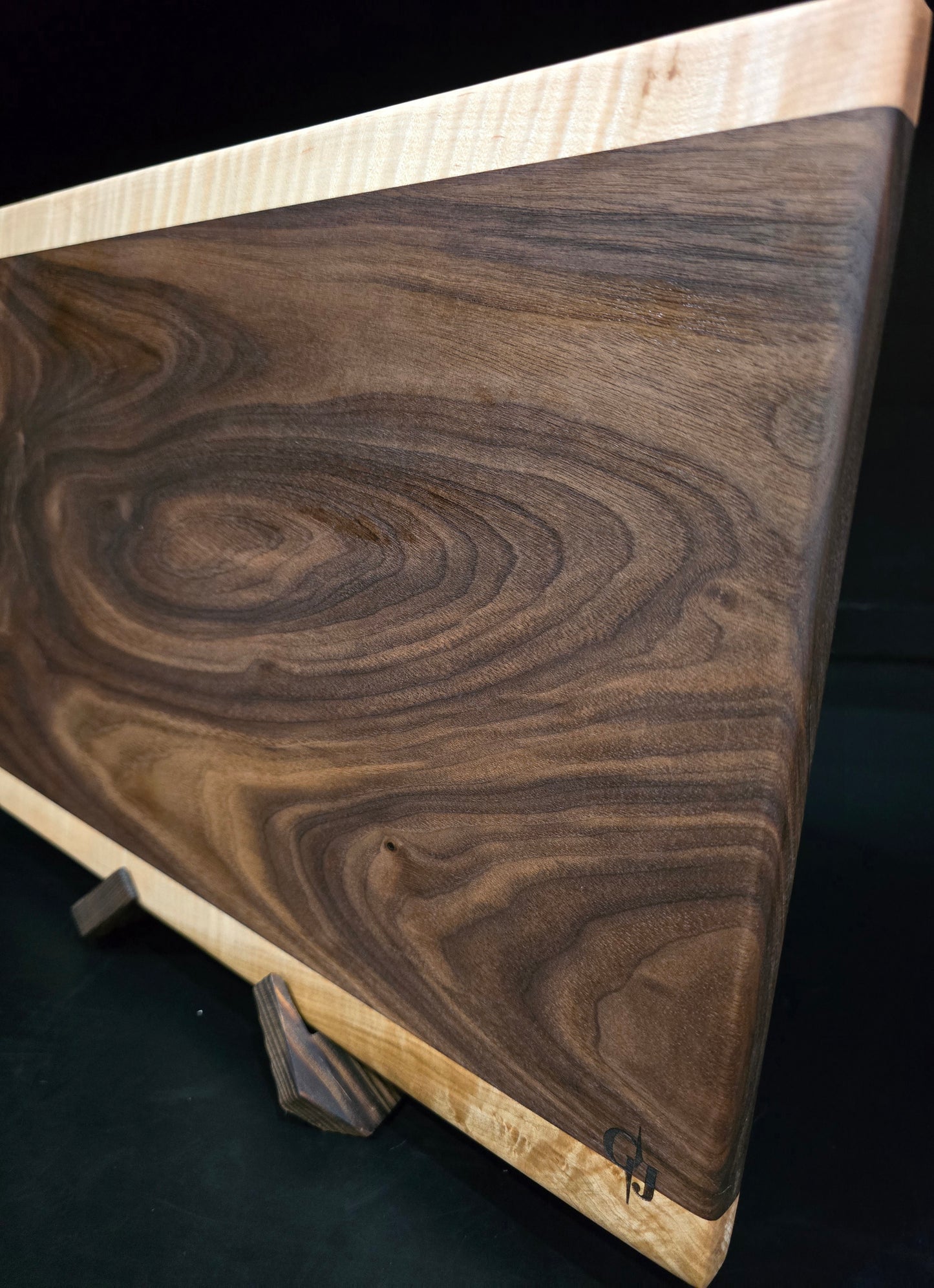 Walnut and Maple Serving Board