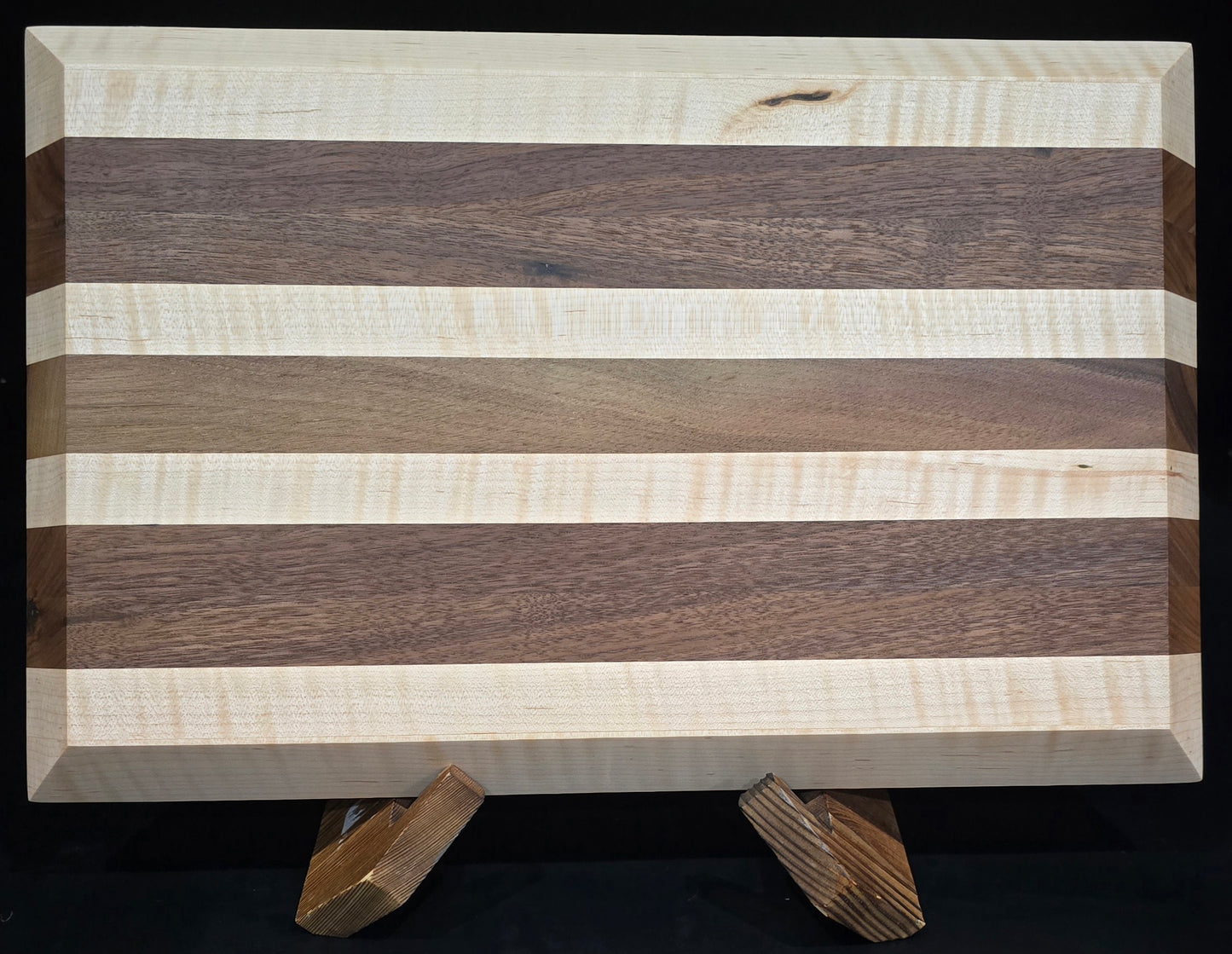 Walnut and Maple Striped Board