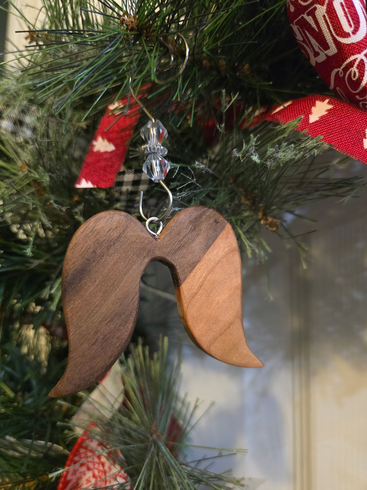 Angel Wing Christmas Ornaments