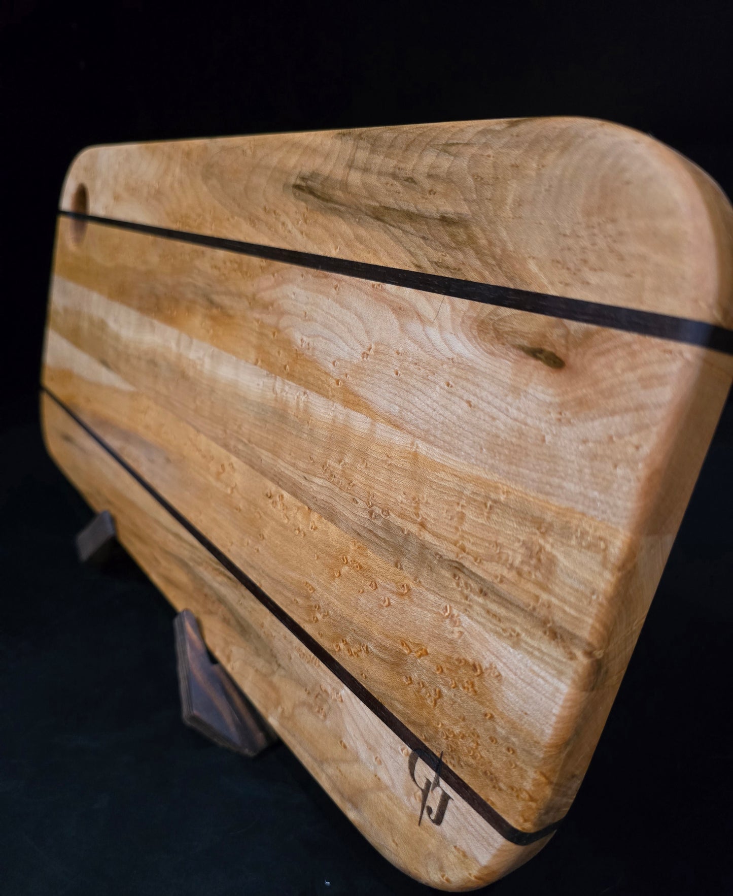 Birdseye Maple and Nogal Cheese Board