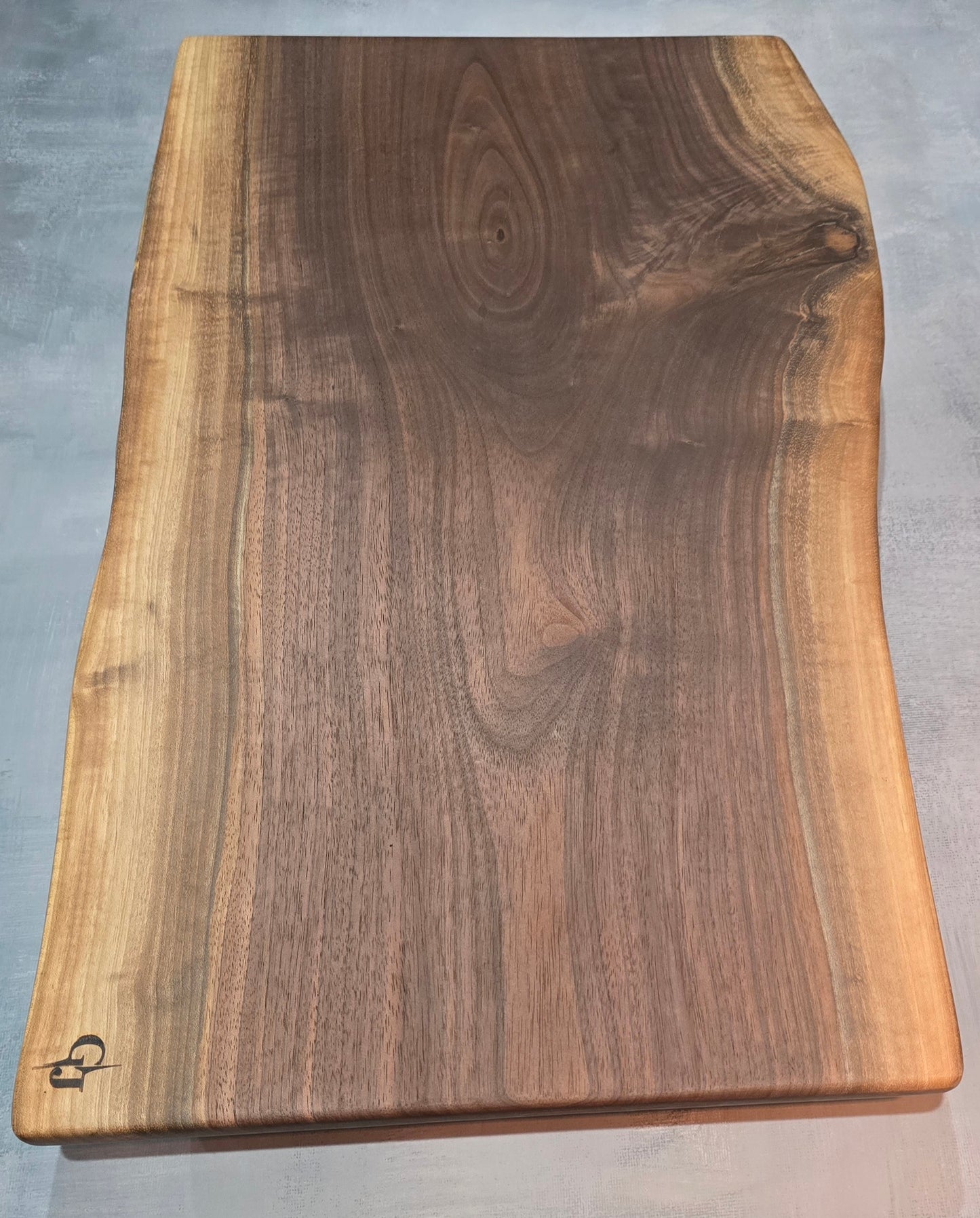 Walnut Live Edge Serving Board