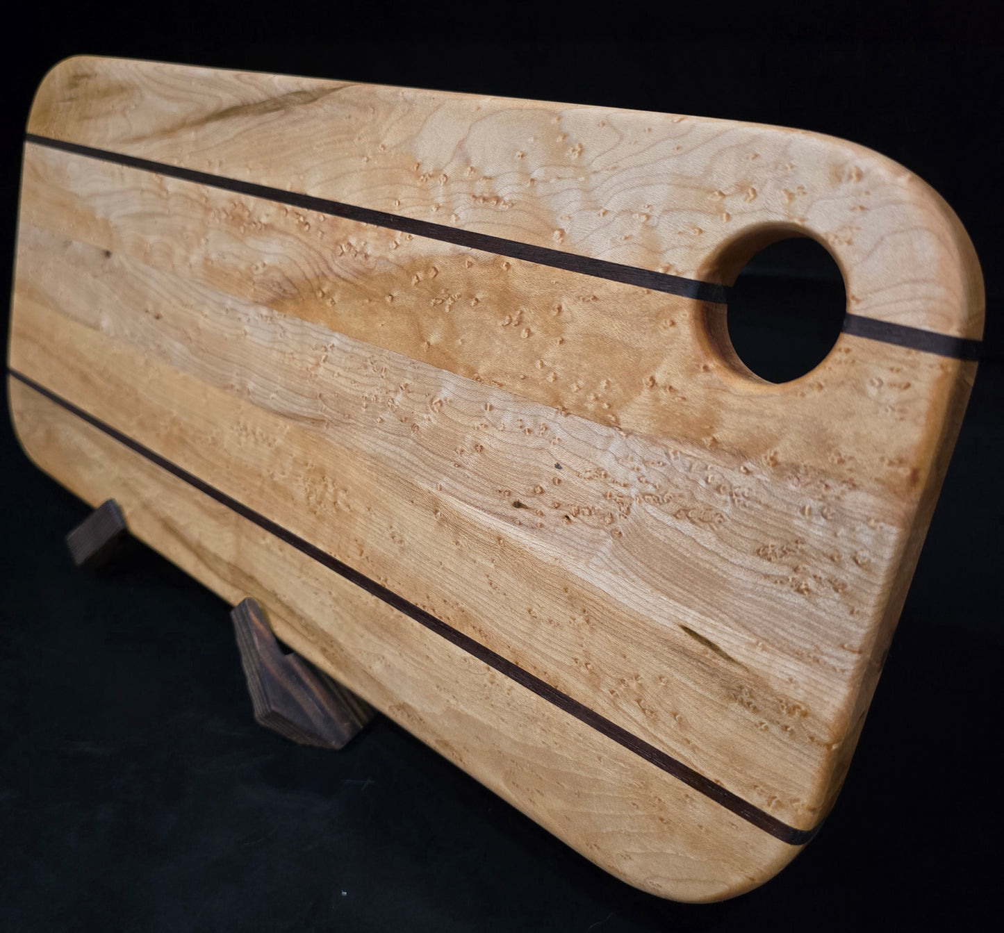 Birdseye Maple and Nogal Cheese Board