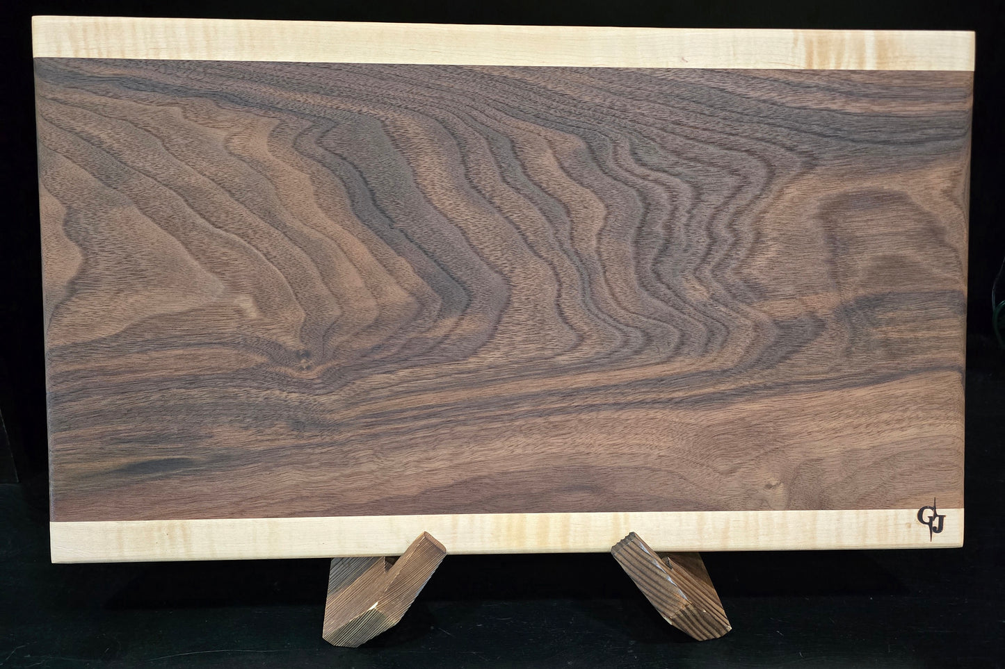 Walnut and Maple Serving Board