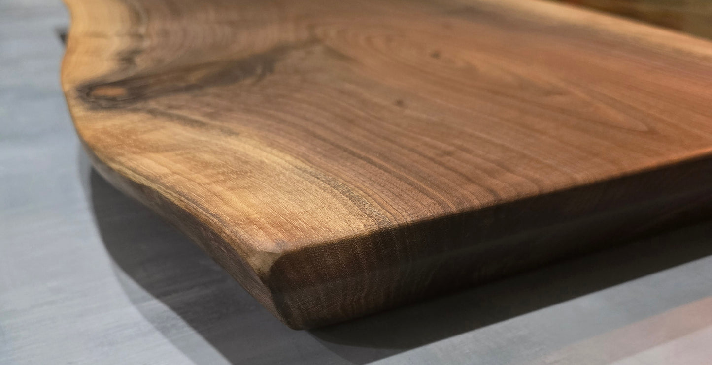 Walnut Live Edge Serving Board