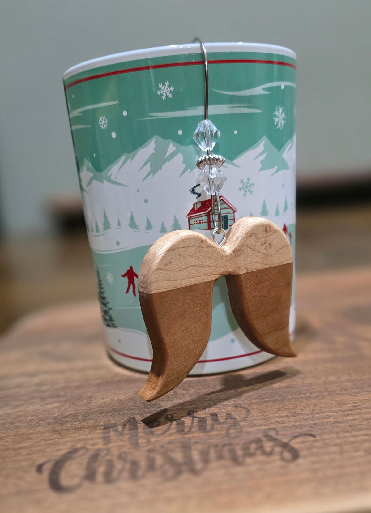 Angel Wing Christmas Ornaments