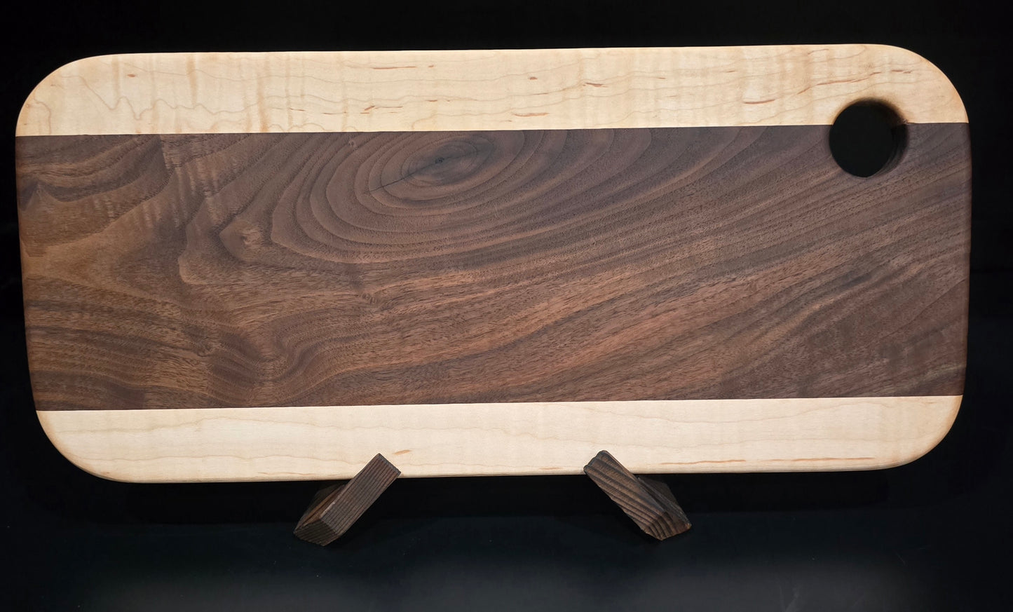 Walnut and Maple Serving Board