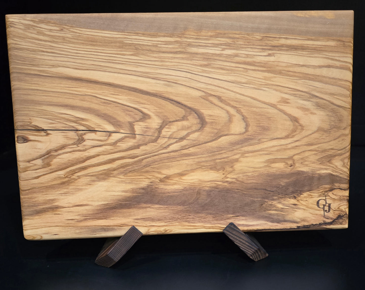 Olive wood serving board
