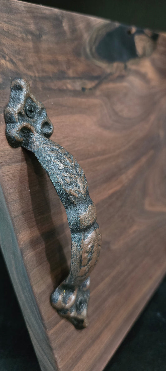Walnut Serving Board with Handles