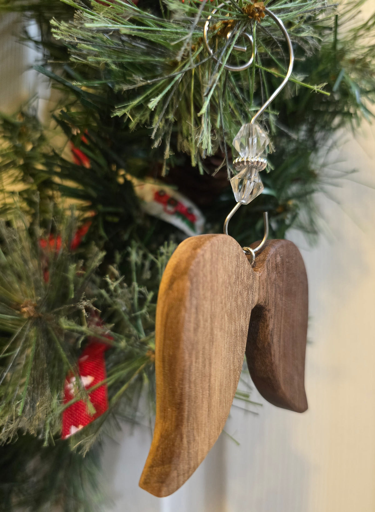 Angel Wing Christmas Ornaments