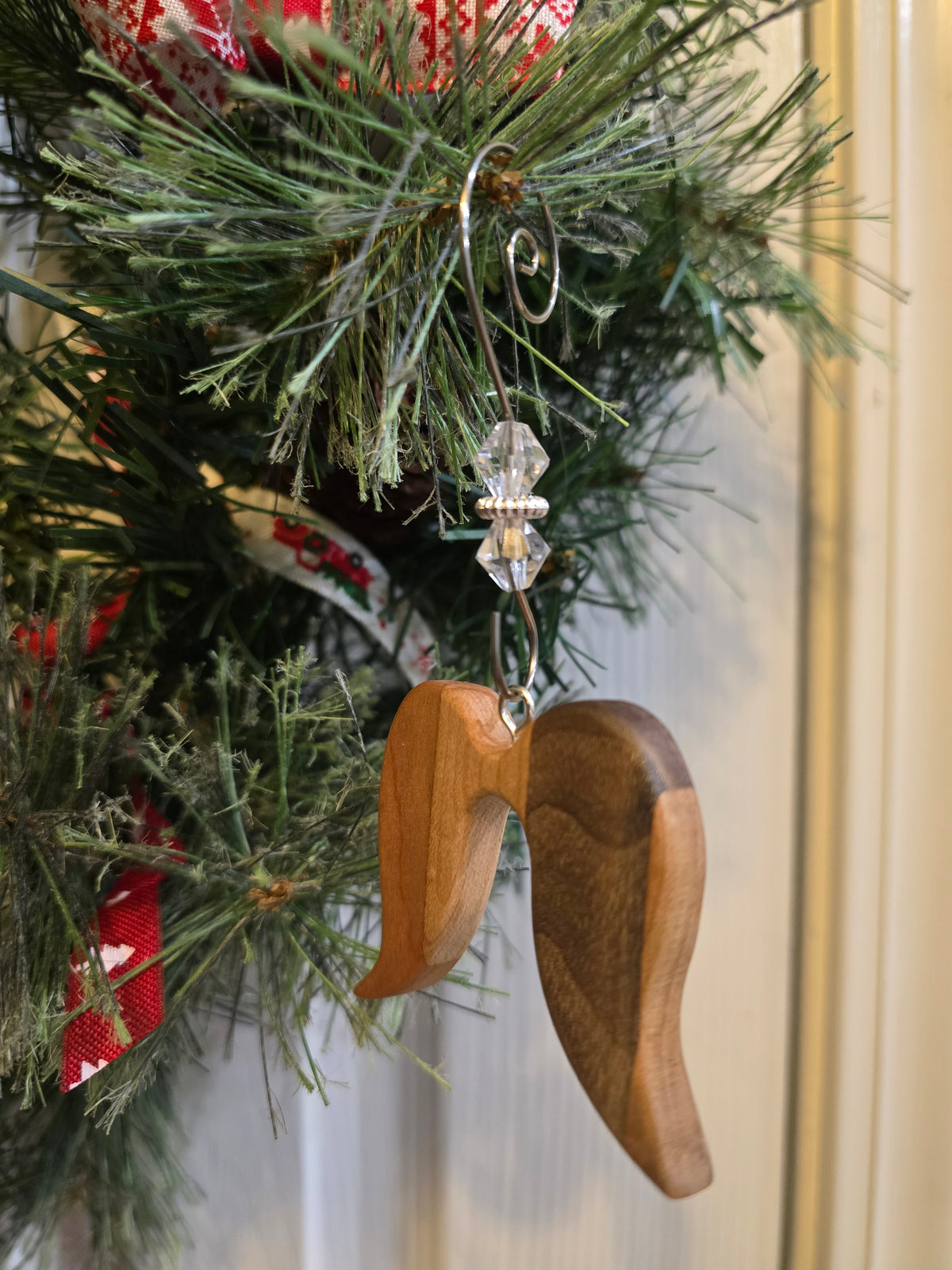 Angel Wing Christmas Ornaments