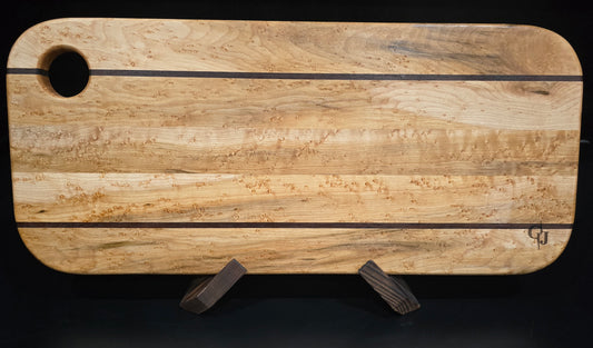 Birdseye Maple and Nogal Cheese Board